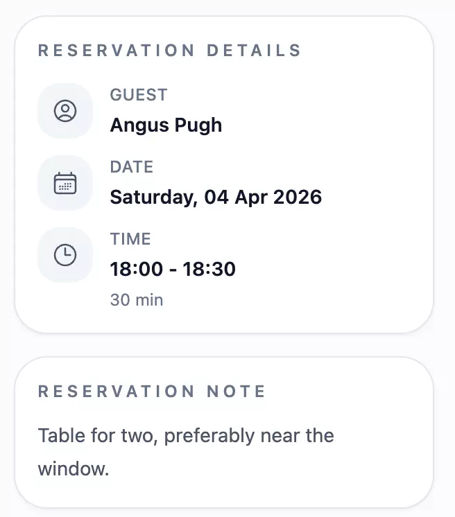 Sweely owner panel booking status filter and reservation timeline controls